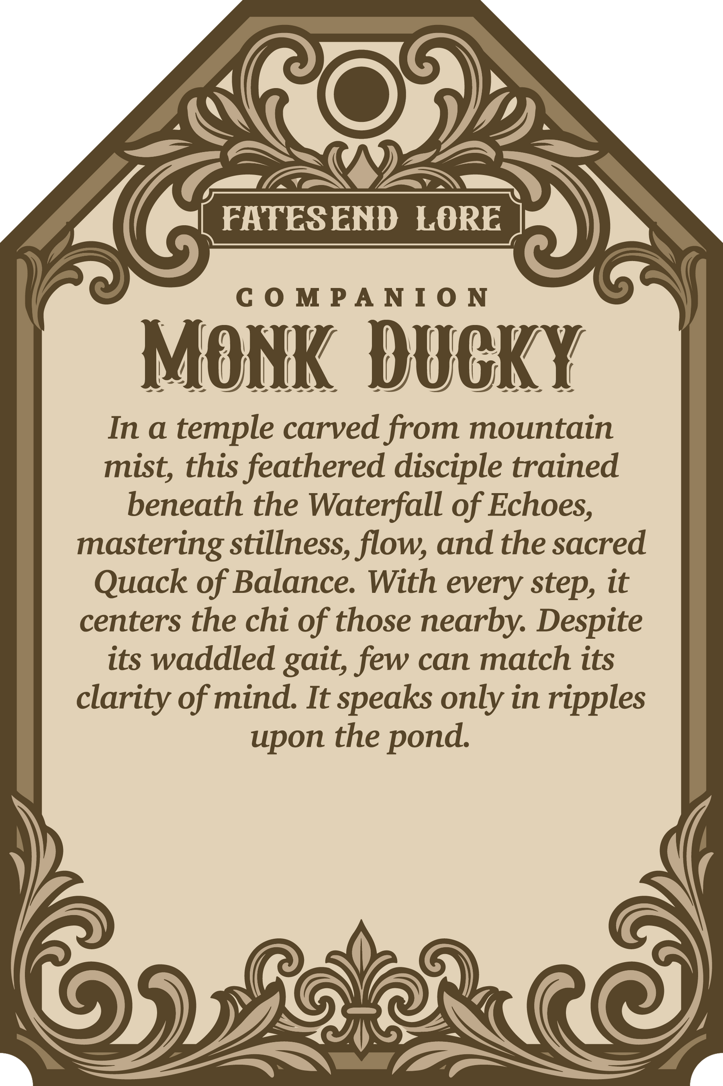 Monk Ducky