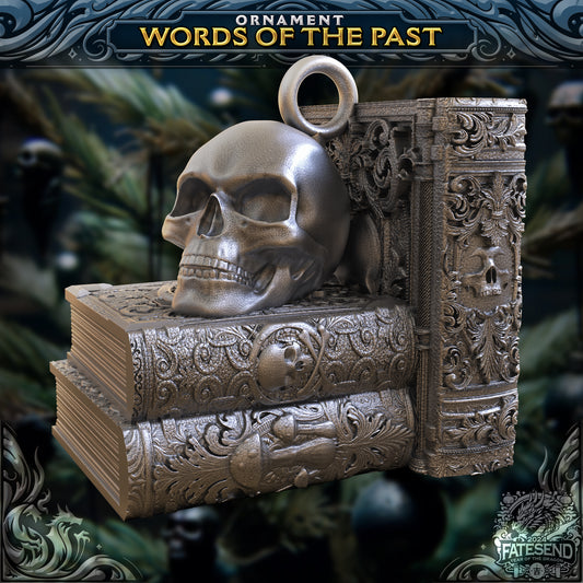 Necrotic Library Holiday Ornament