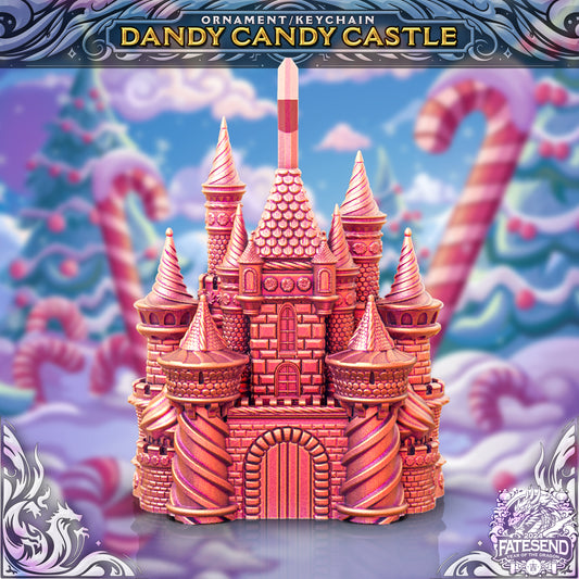 Candy Castle Holiday Ornament