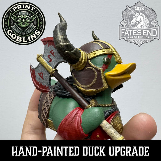 Hand-Painted Duck Upgrade