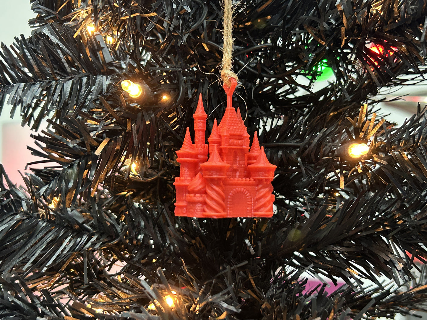 Candy Castle Holiday Ornament