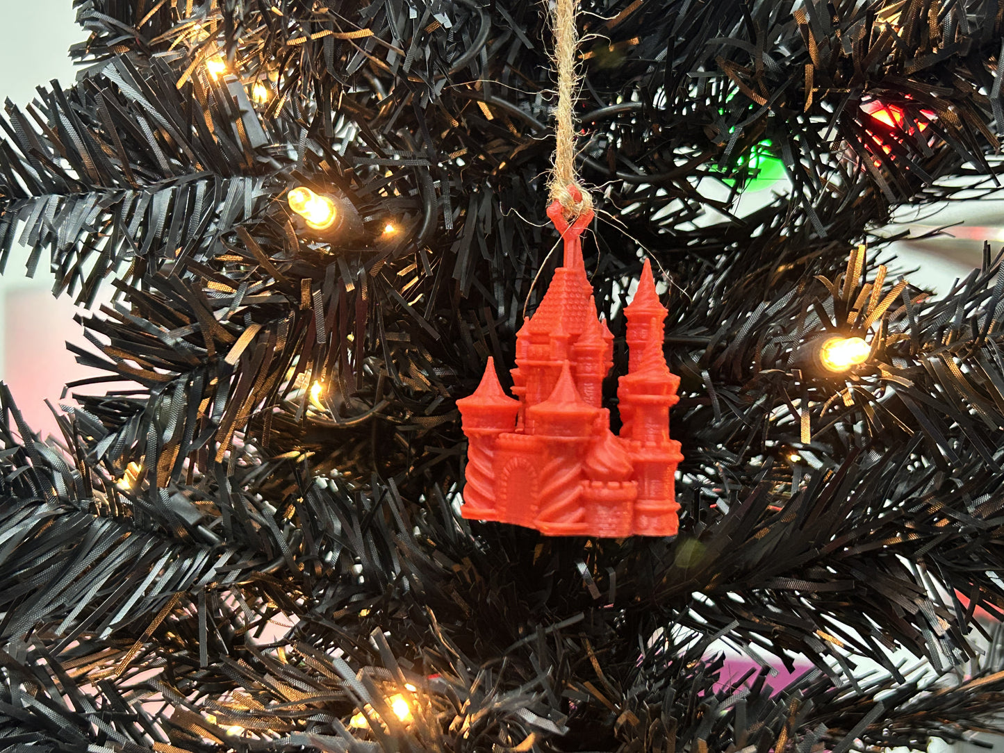 Candy Castle Holiday Ornament