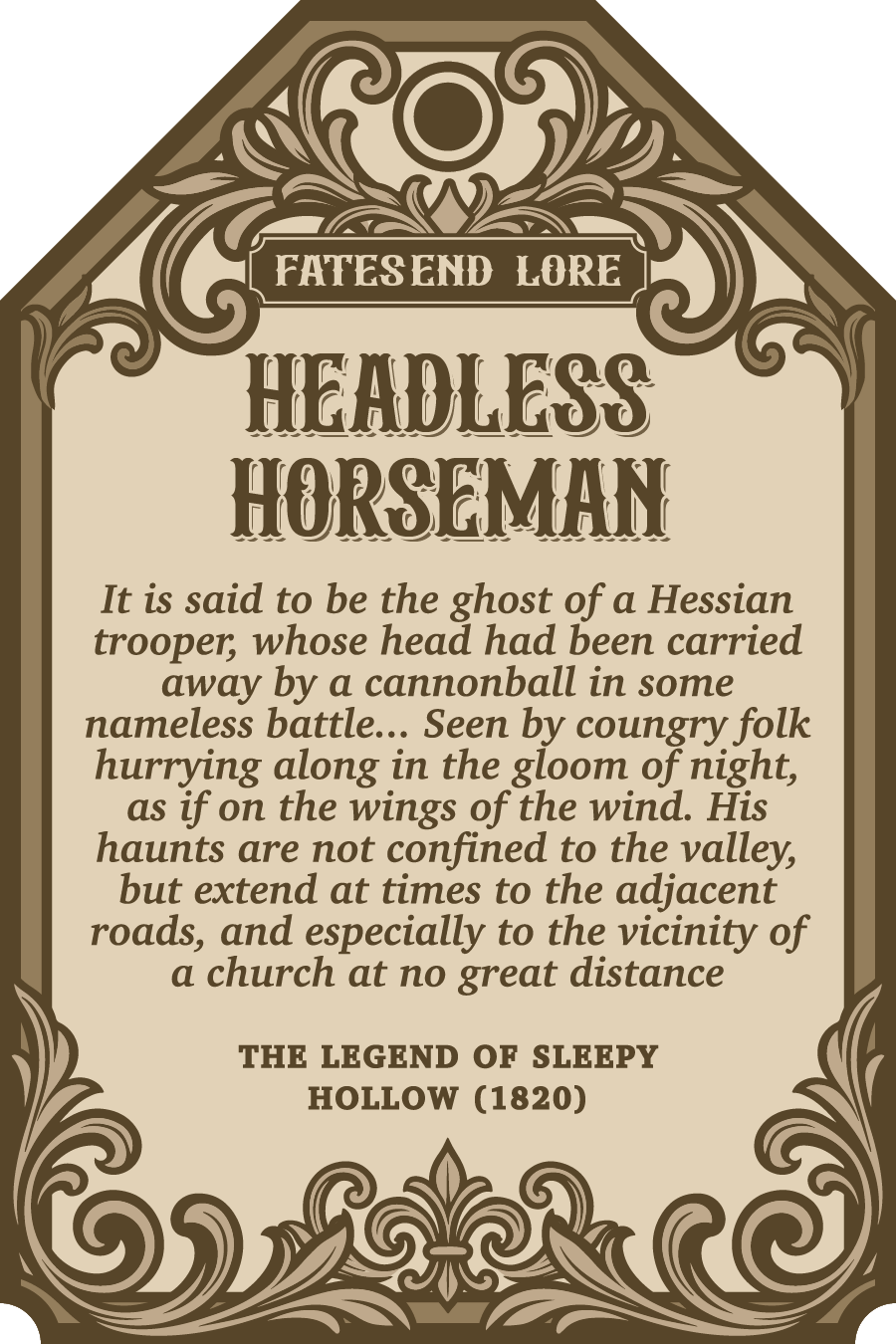 Headless Horseman Tome Vault