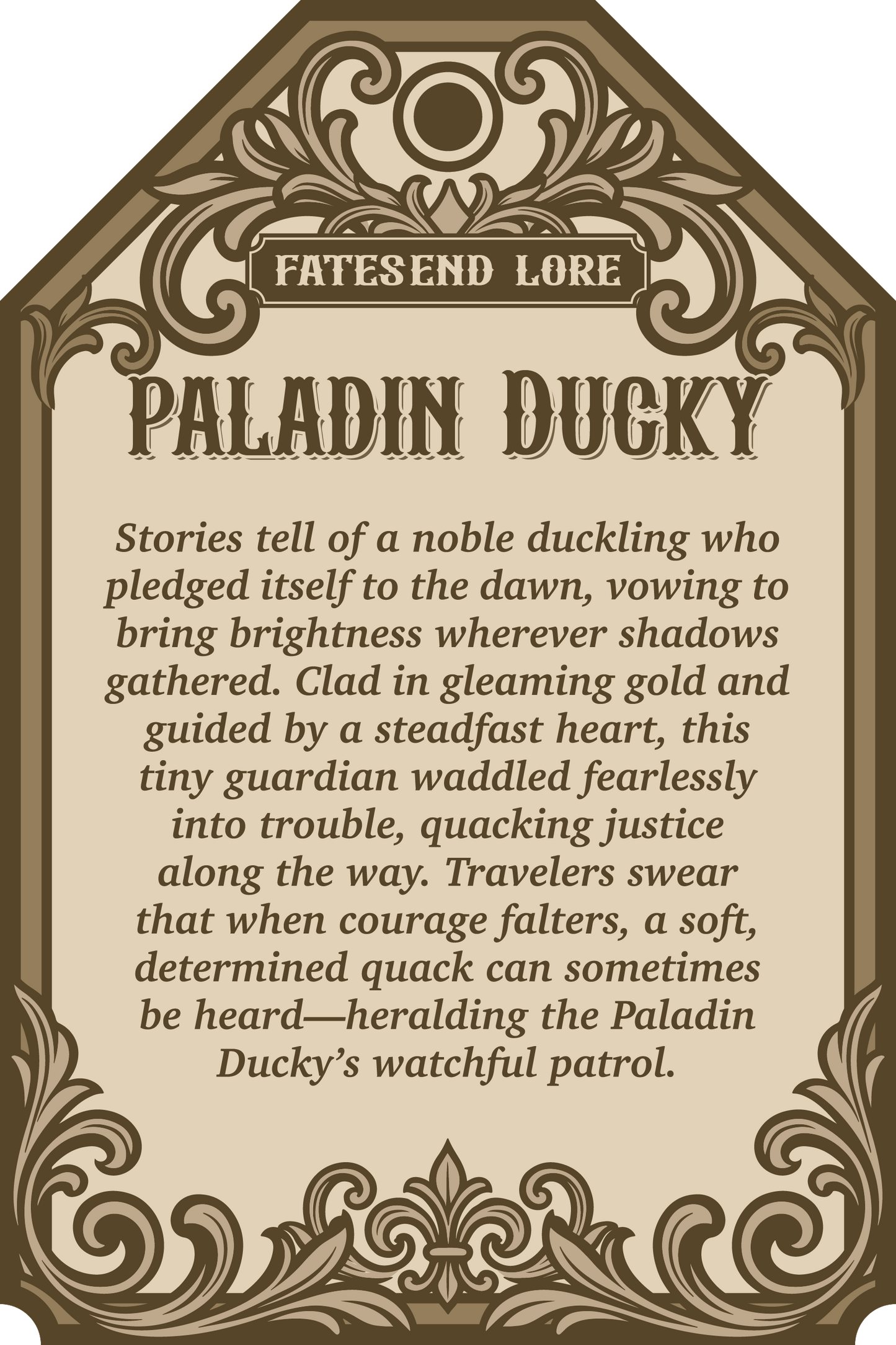 Paladin Ducky