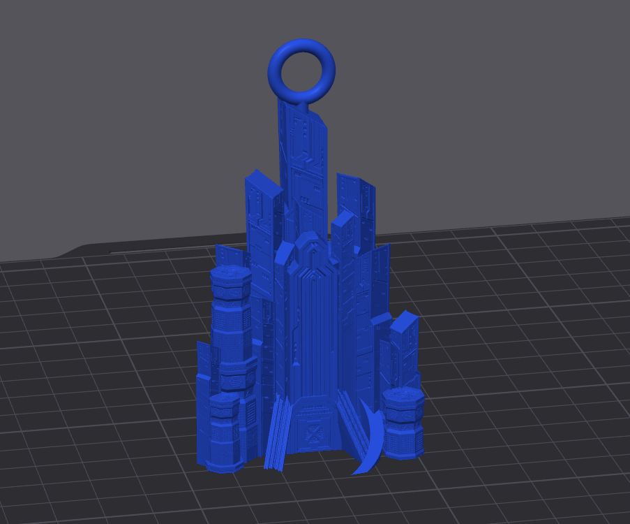 Cybercity Holiday Ornament