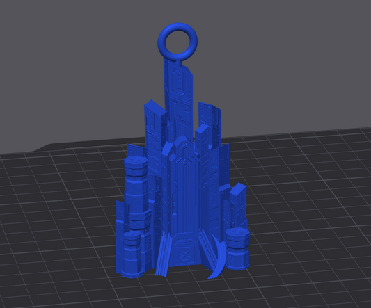 Cybercity Holiday Ornament