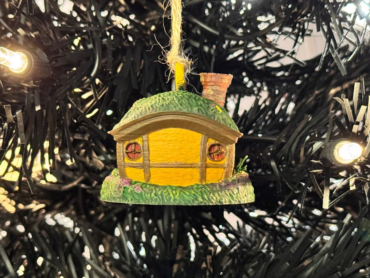 Halfling Hut Holiday Ornament