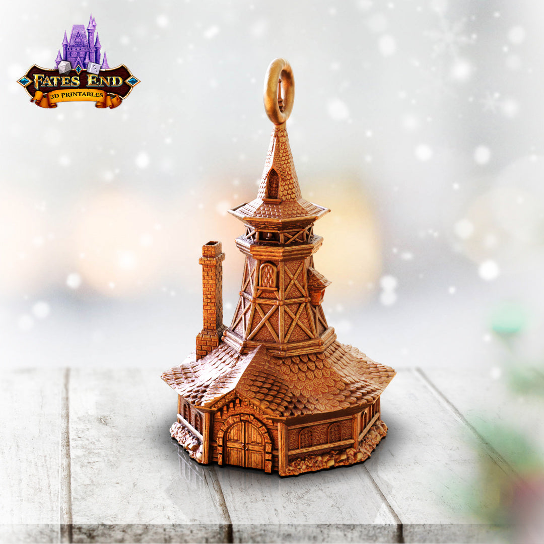 Bard Tower Holiday Ornament