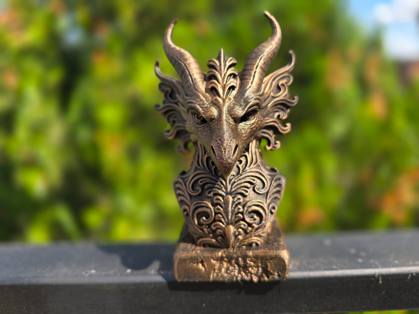 Baroque Dragon Bust