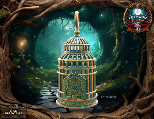 Hag's Birdcage Holiday Ornament