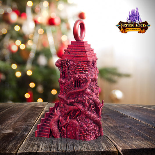 Centaur Tower Holiday Ornament