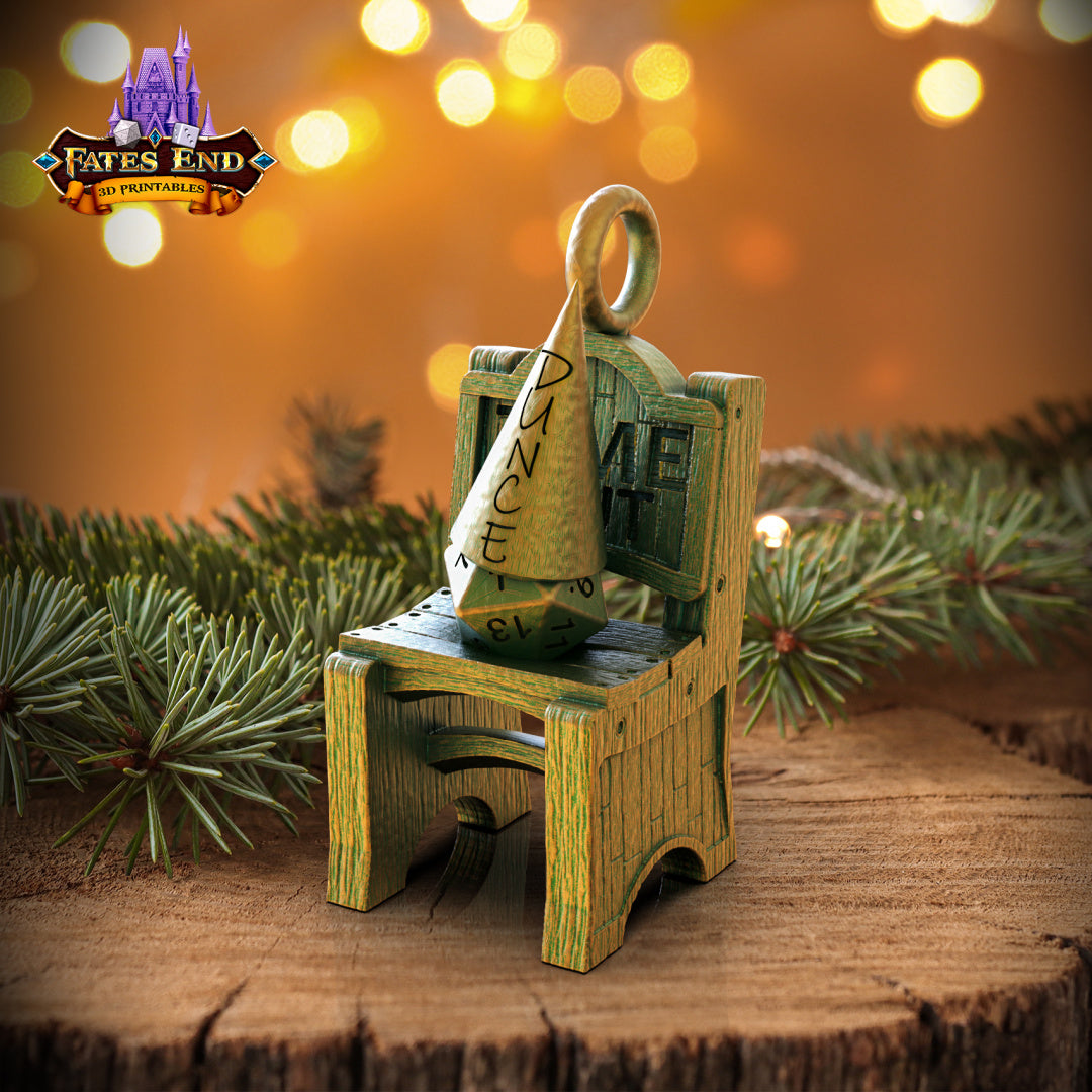 Chair of Shame Holiday Ornament