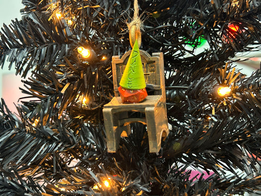 Chair of Shame Holiday Ornament
