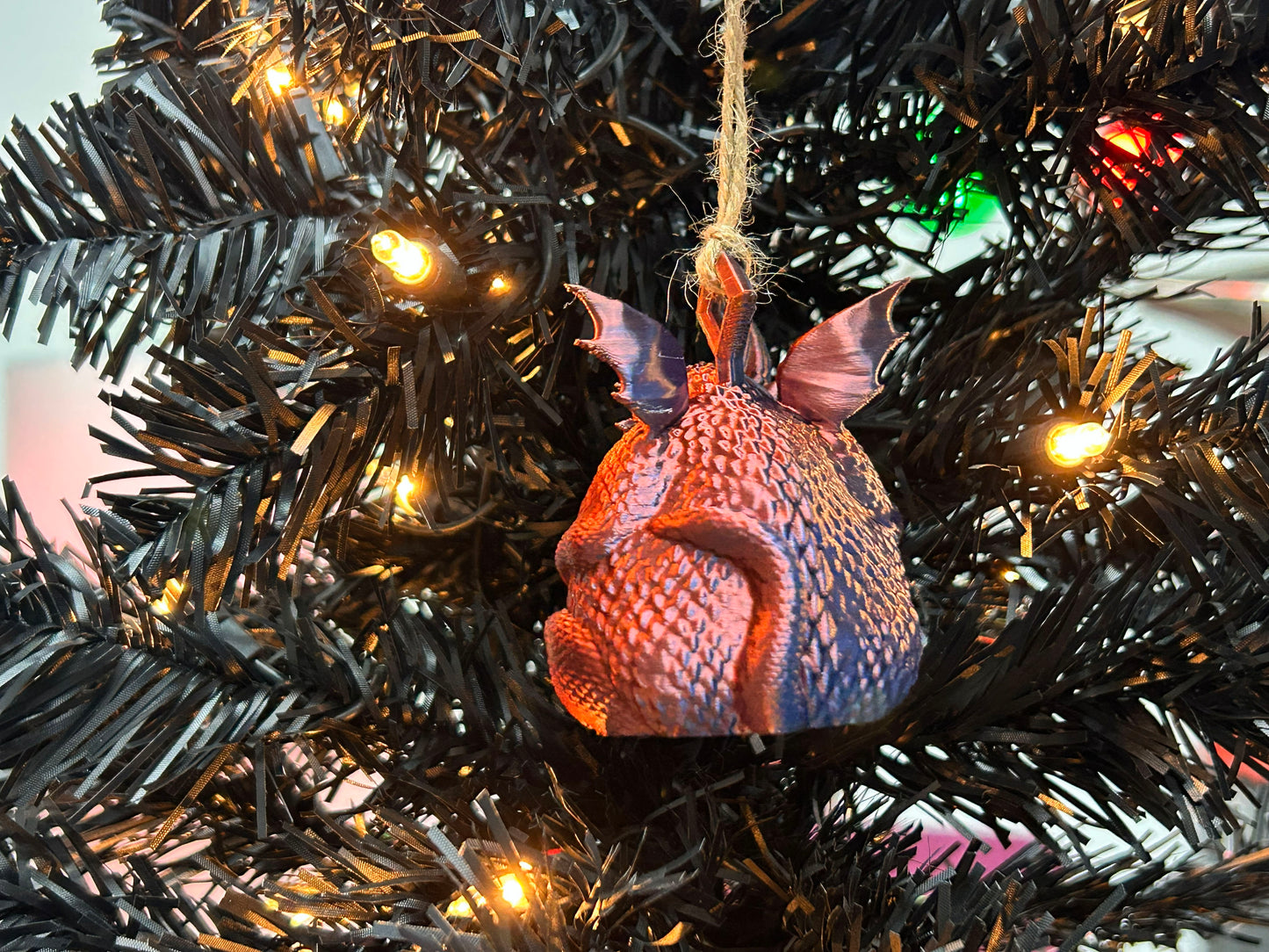 Chonky Dragon Holiday Ornament