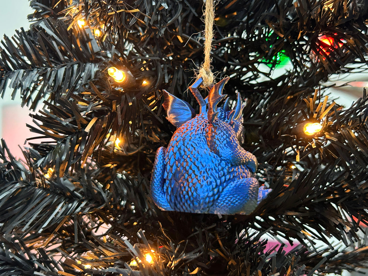 Chonky Dragon Holiday Ornament