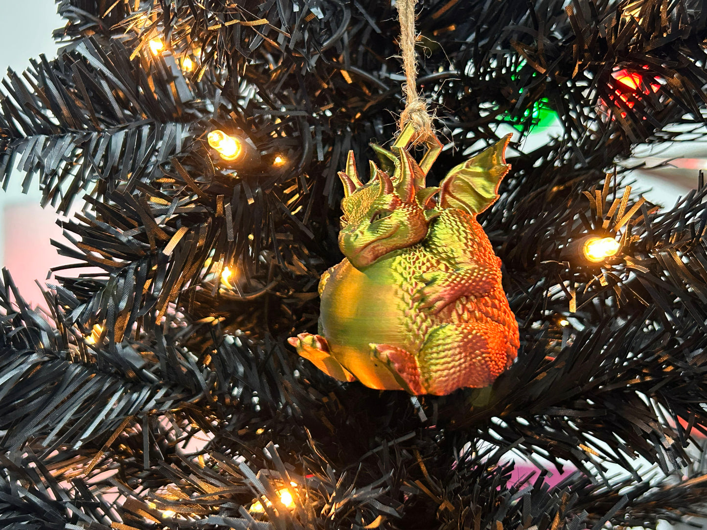 Chonky Dragon Holiday Ornament