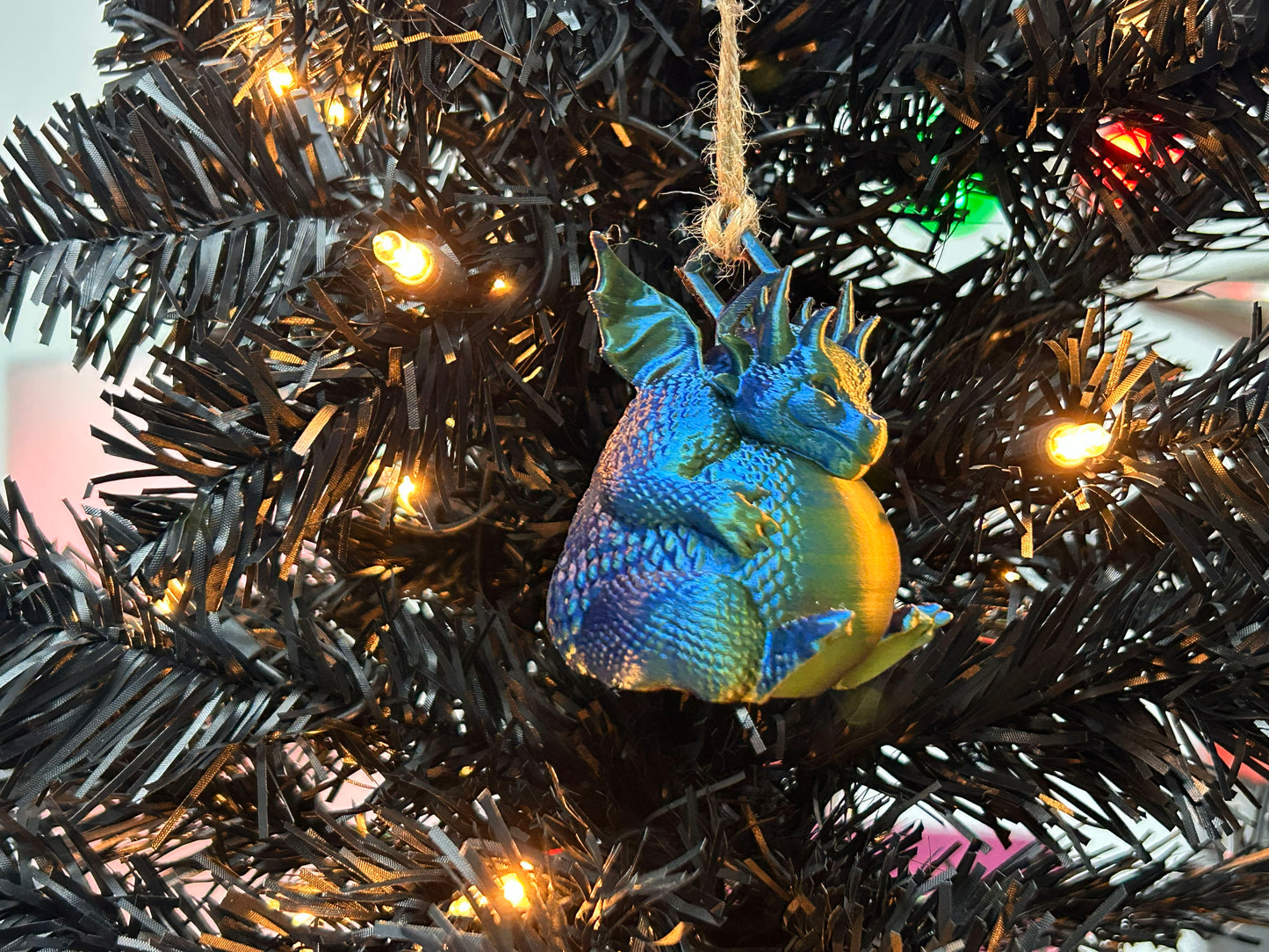 Chonky Dragon Holiday Ornament