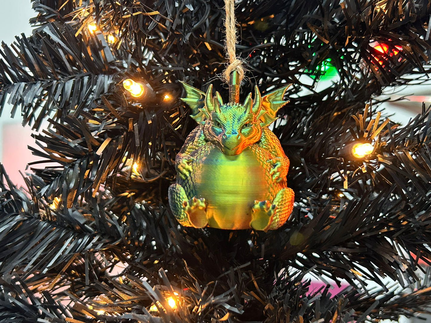 Chonky Dragon Holiday Ornament