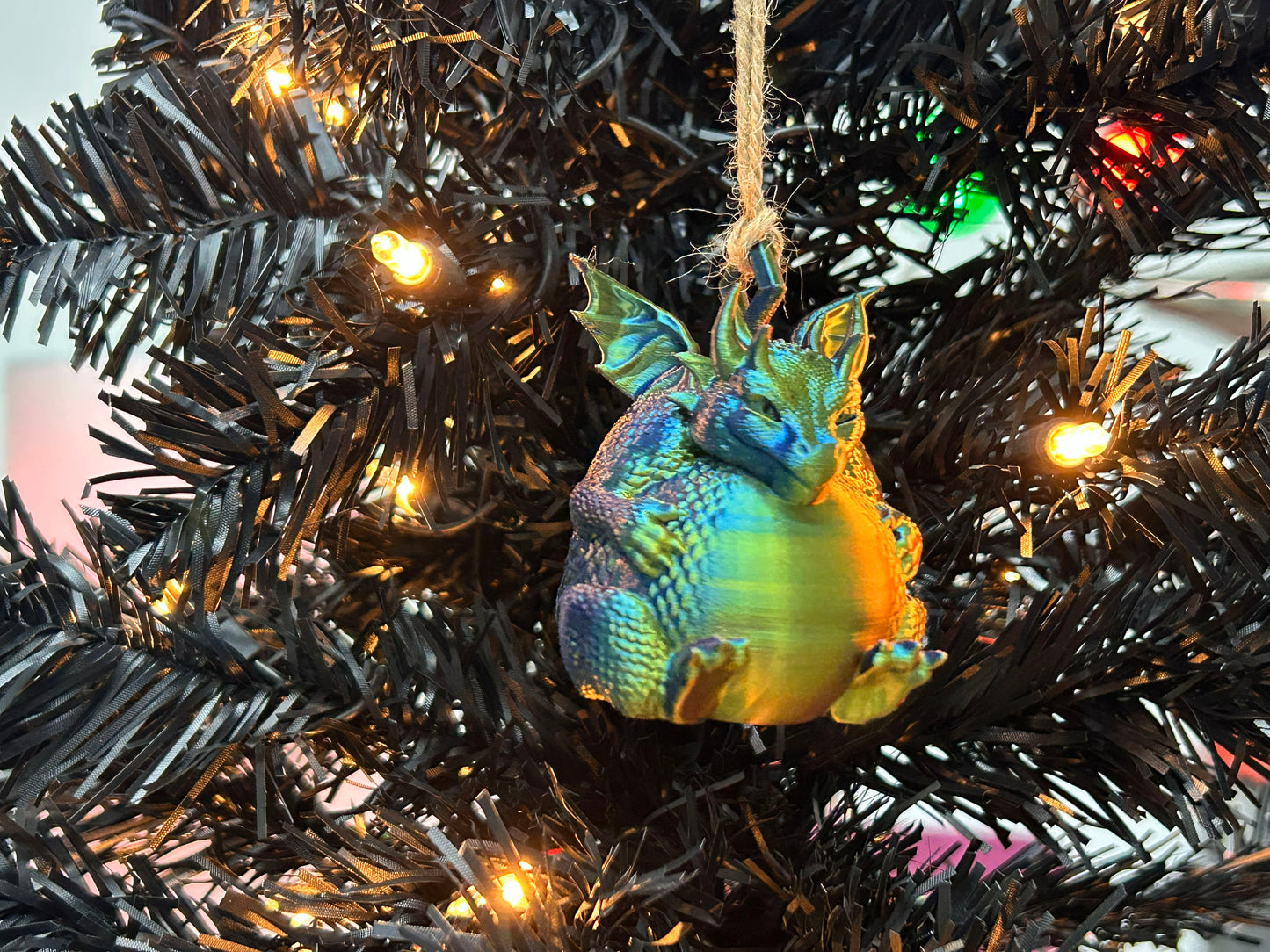 Chonky Dragon Holiday Ornament
