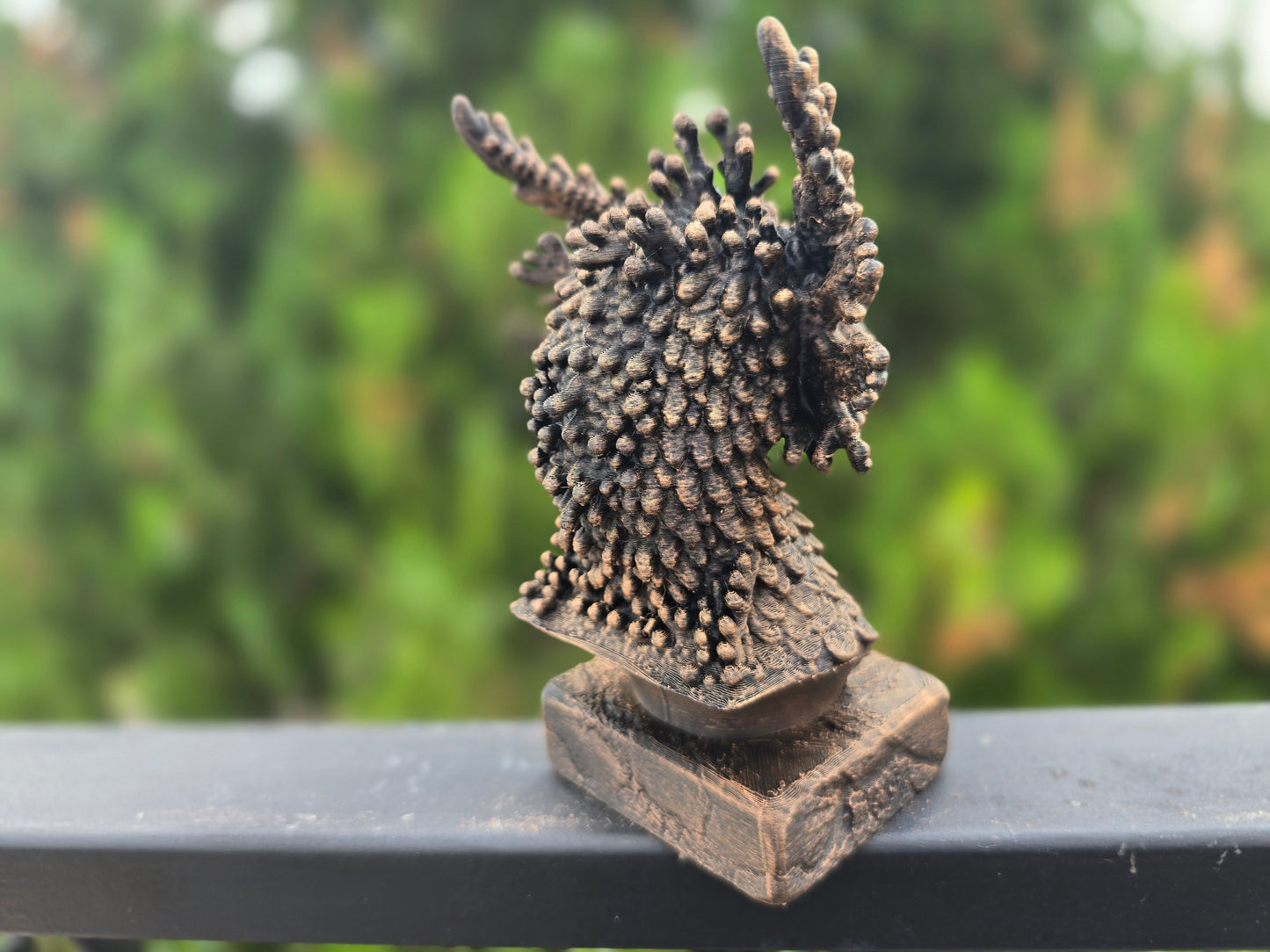 Coral Reef Dragon Bust