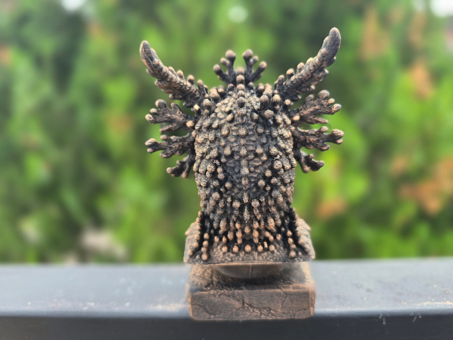 Coral Reef Dragon Bust