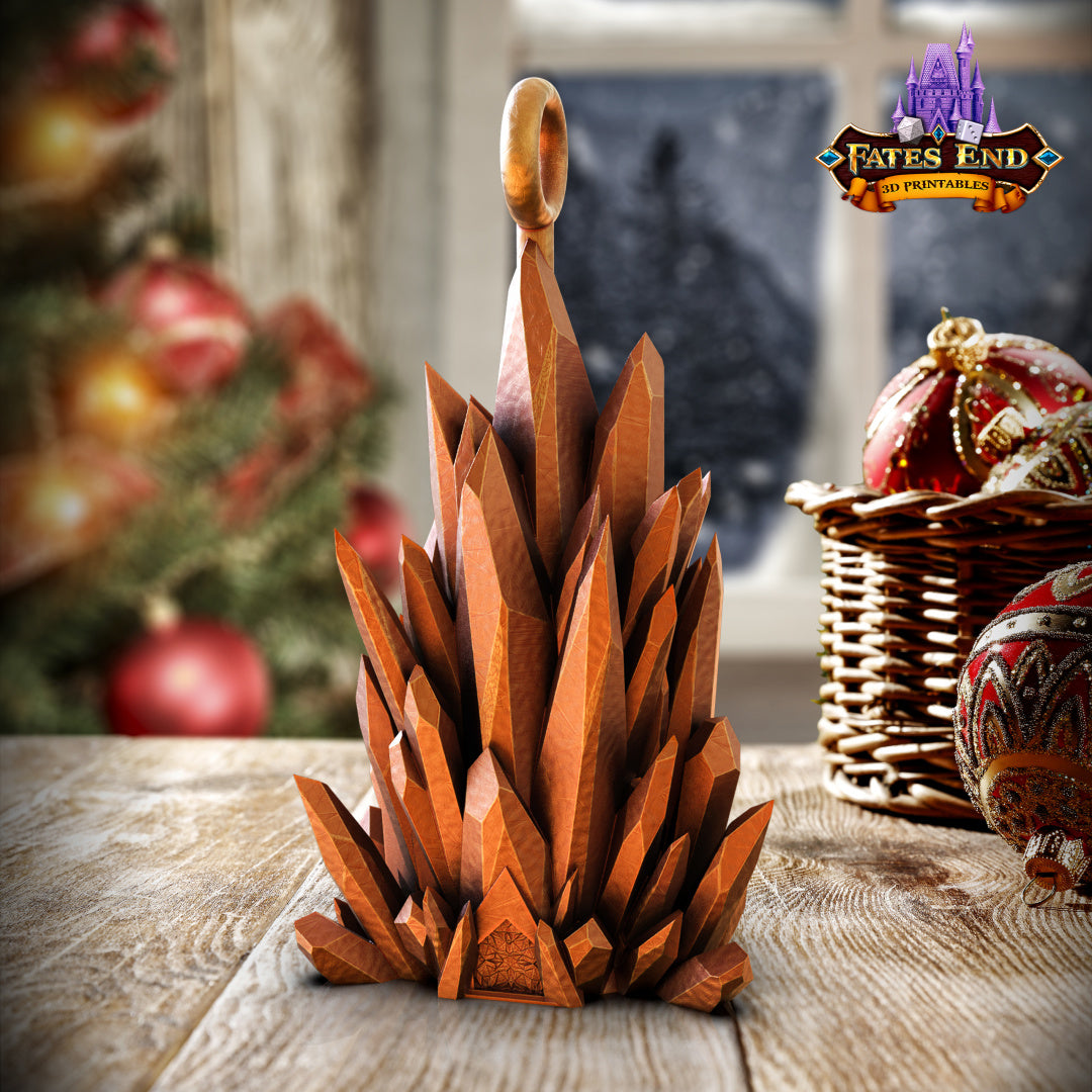 Crystal Holiday Ornament