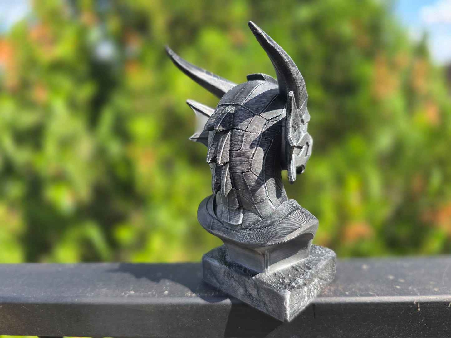 Cyberpunk Dragon Bust