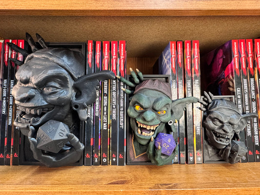 Dice Goblin Book Nook [Digital File]