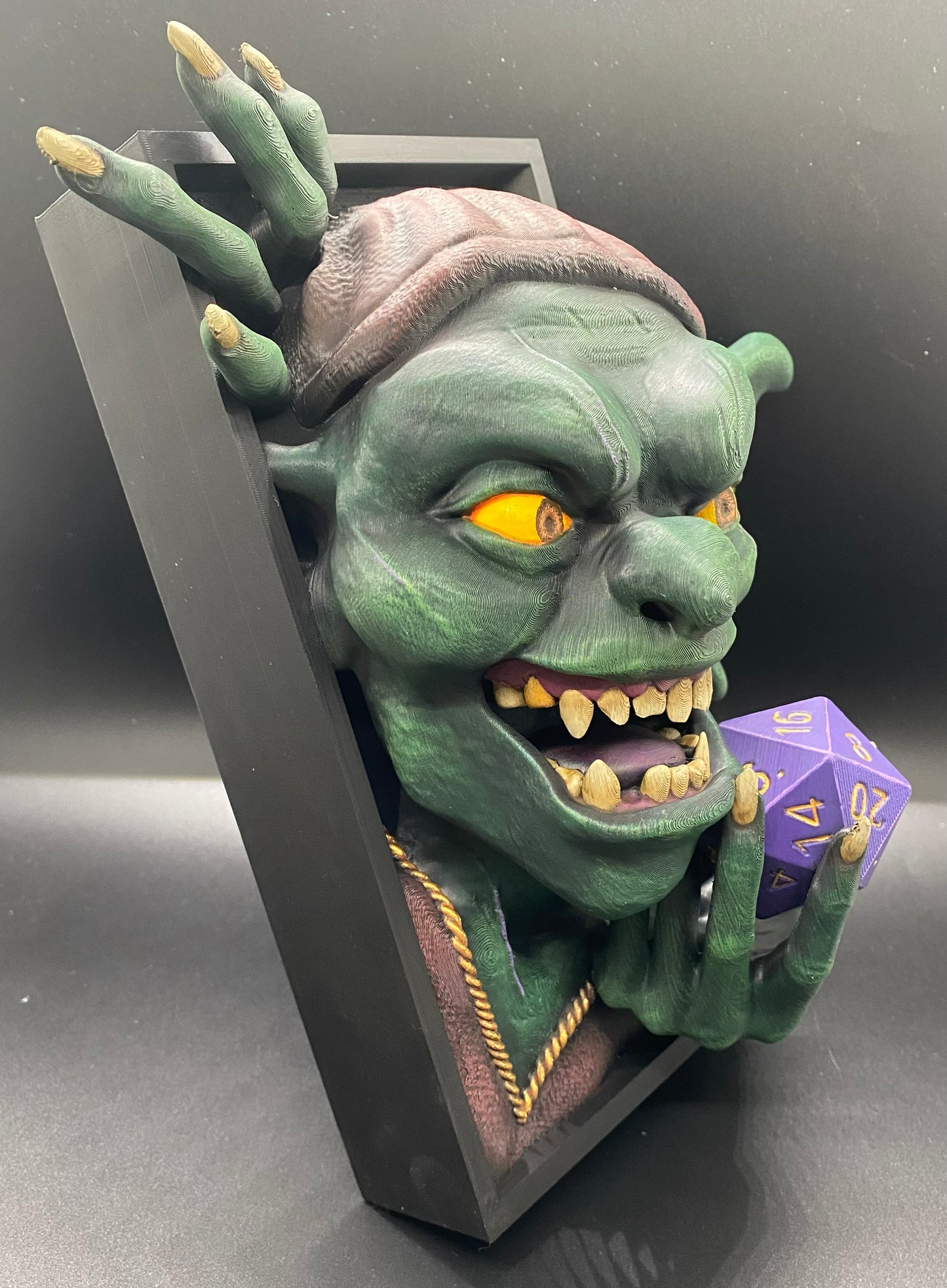 Dice Goblin Book Nook [Digital File]