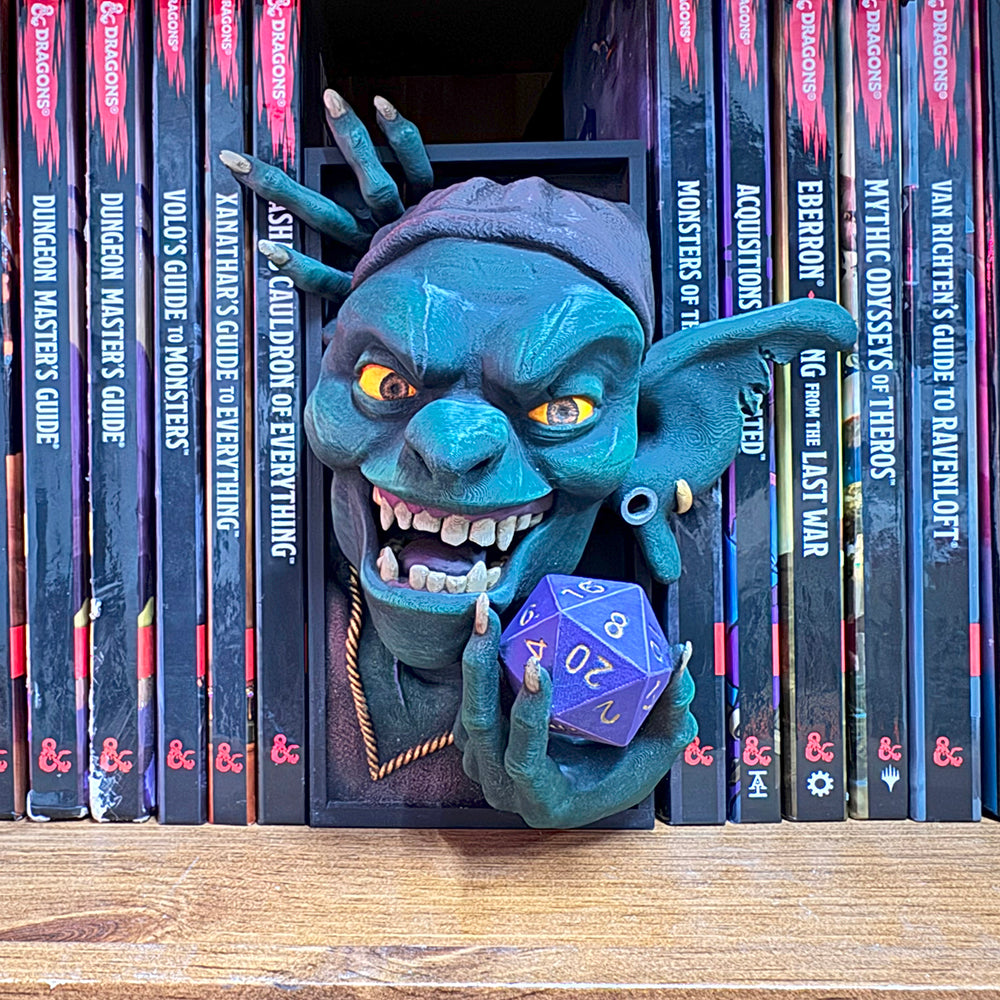 Dice Goblin Book Nook