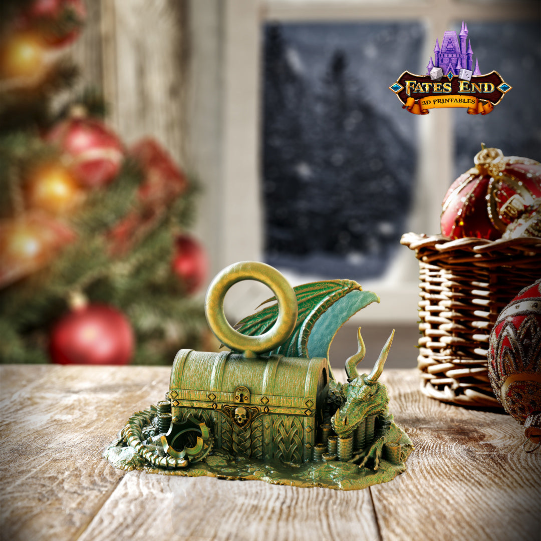 Dragon Hoard Holiday Ornament