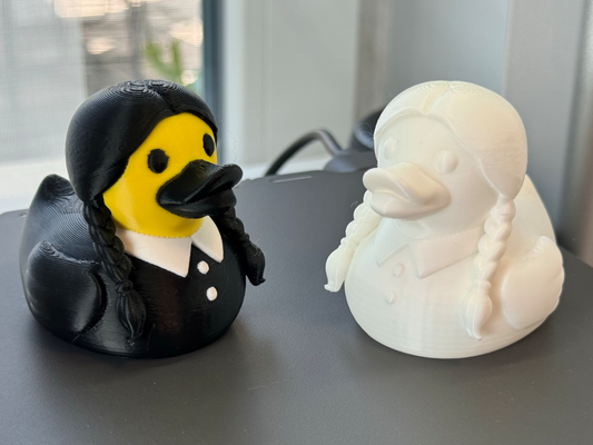 Wednesday Addams Duck