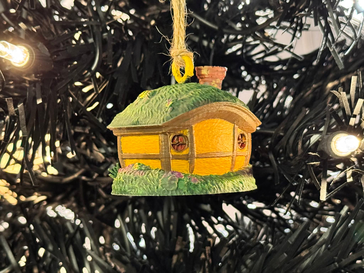 Halfling Hut Holiday Ornament