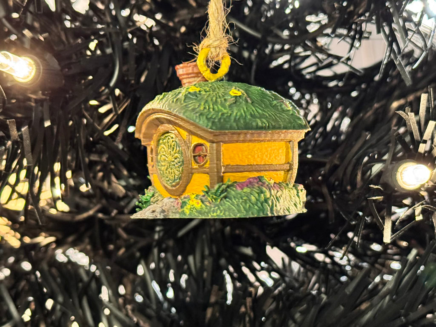 Halfling Hut Holiday Ornament