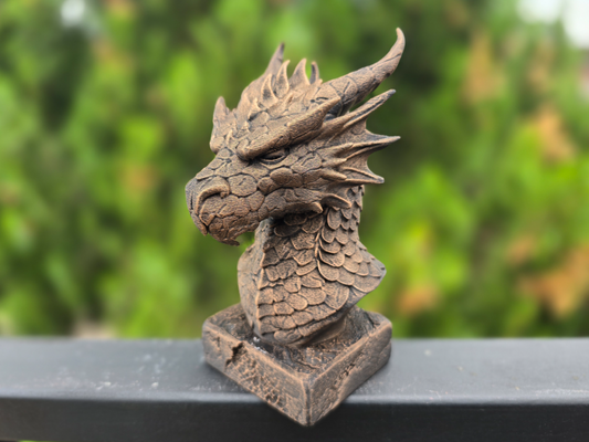 Fire Dragon Bust