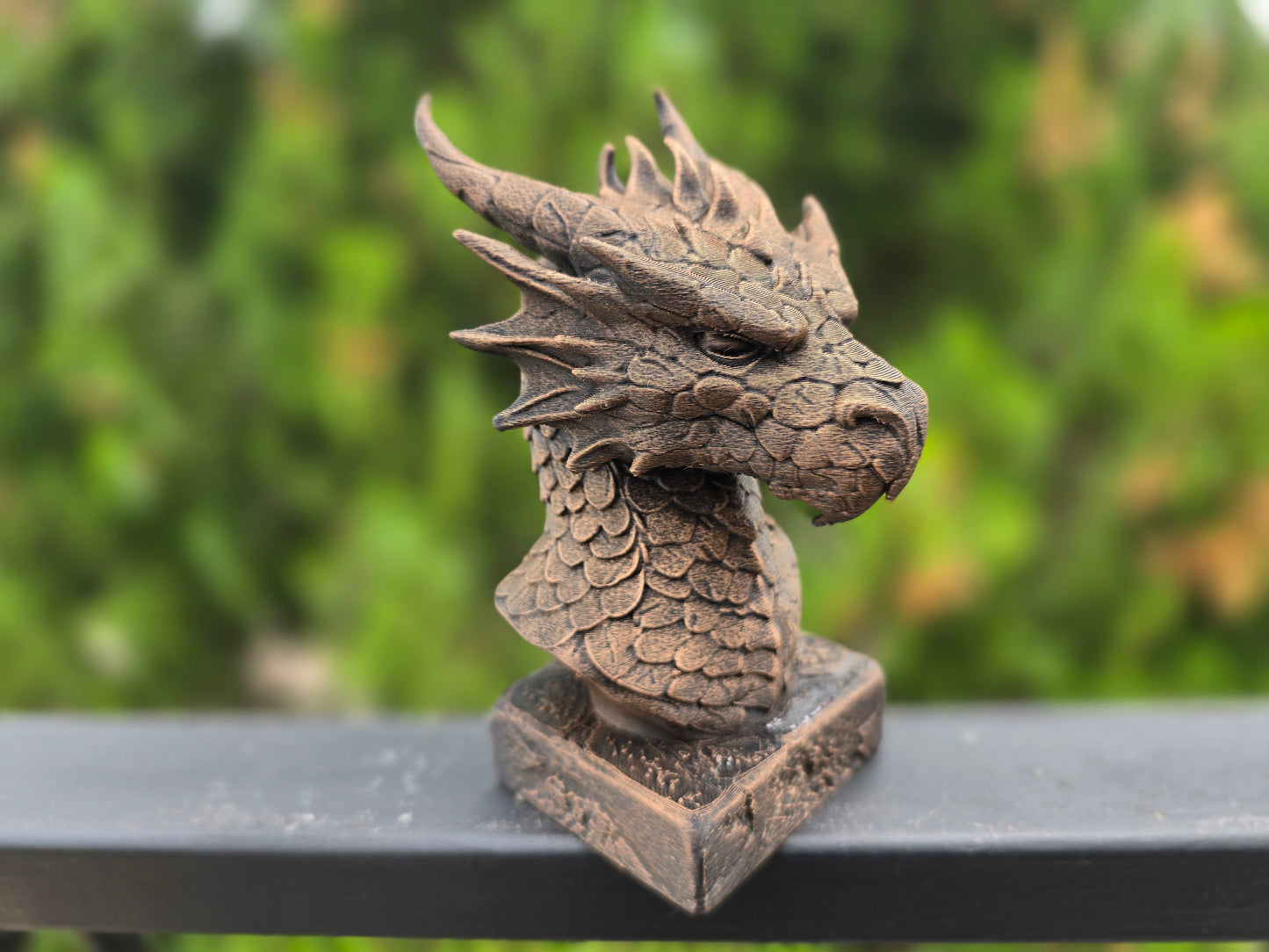 Fire Dragon Bust