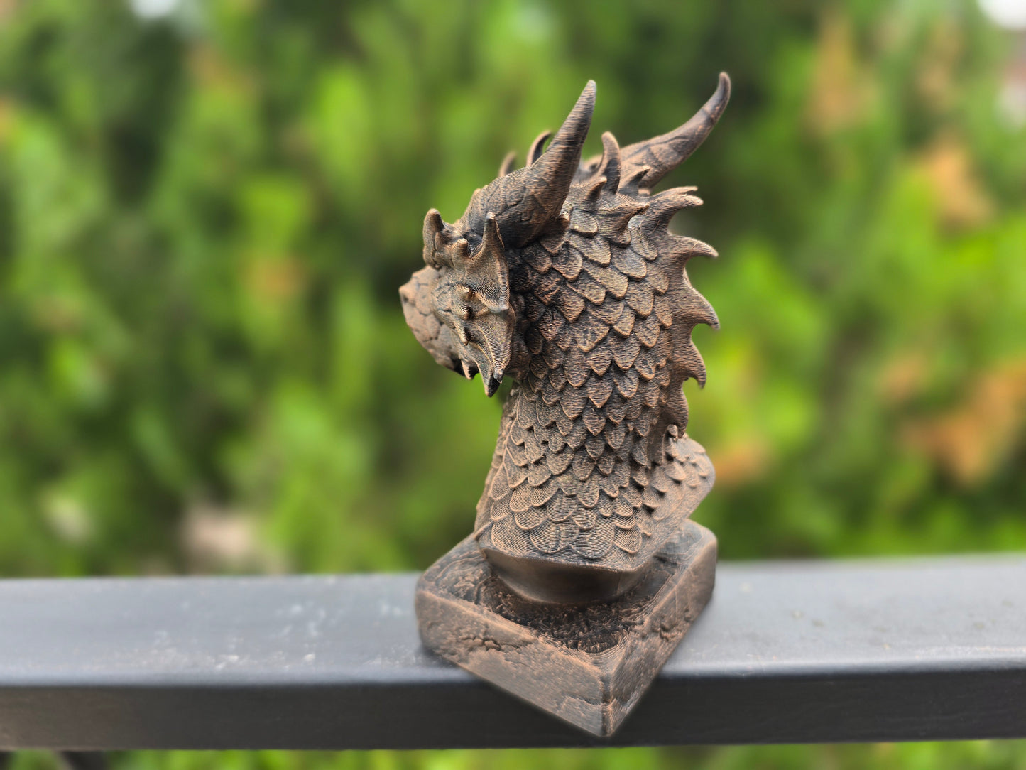 Fire Dragon Bust