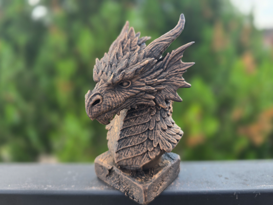 Forest Dragon Dragon Bust
