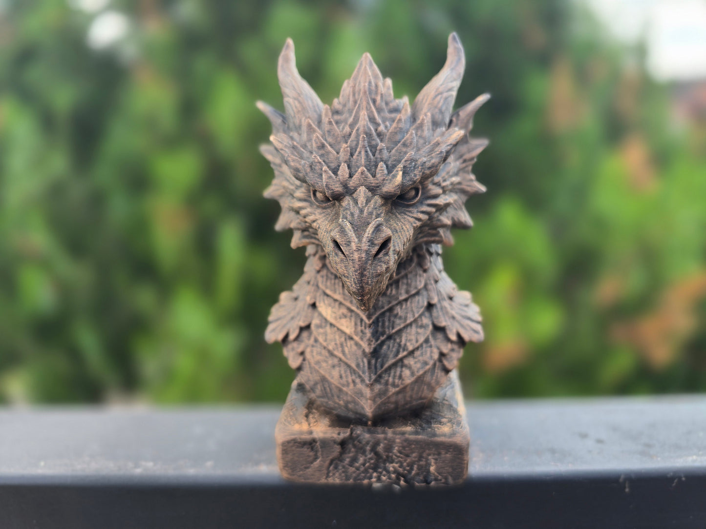 Forest Dragon Dragon Bust