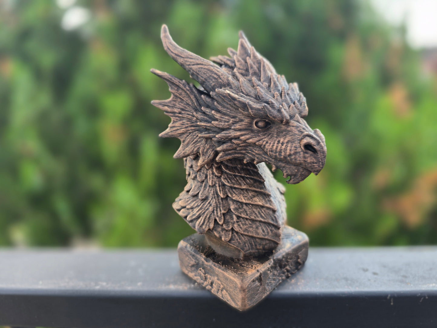 Forest Dragon Dragon Bust