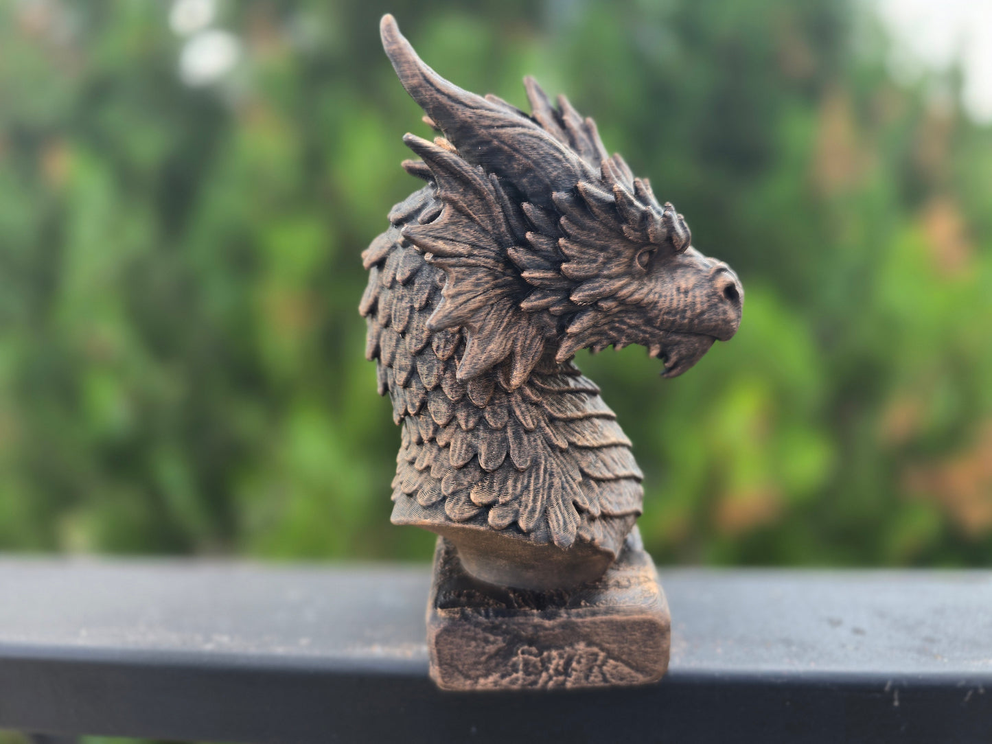 Forest Dragon Dragon Bust
