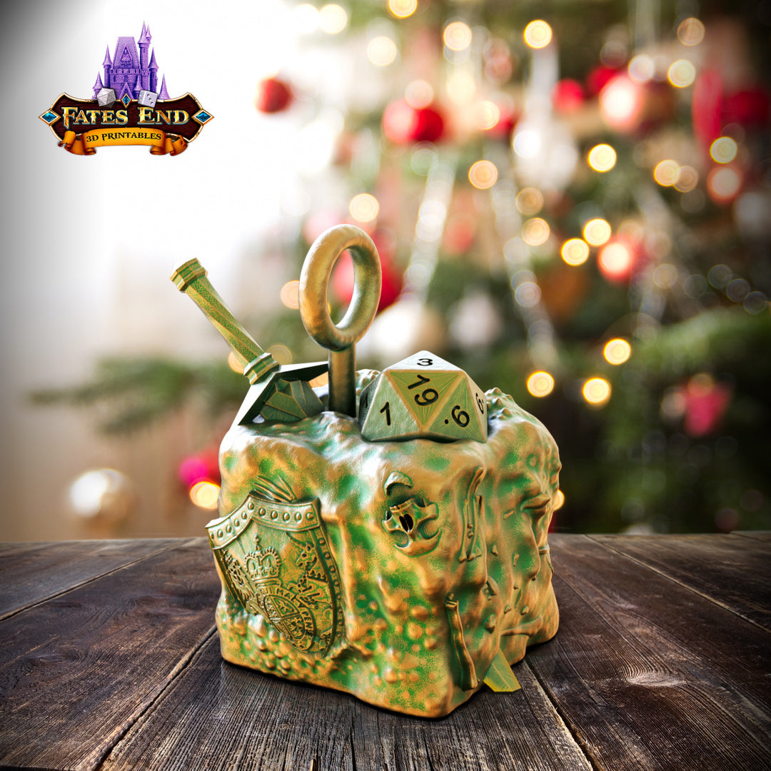 Gelatinous Cube Holiday Ornament