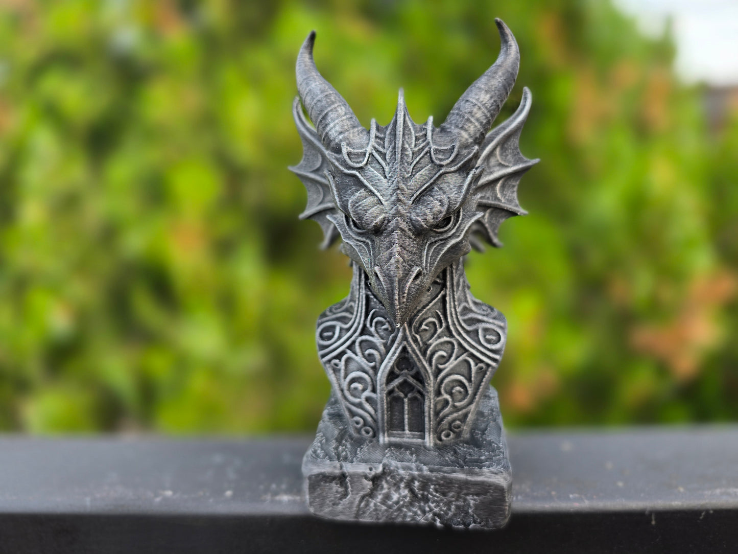 Gothic Dragon Bust