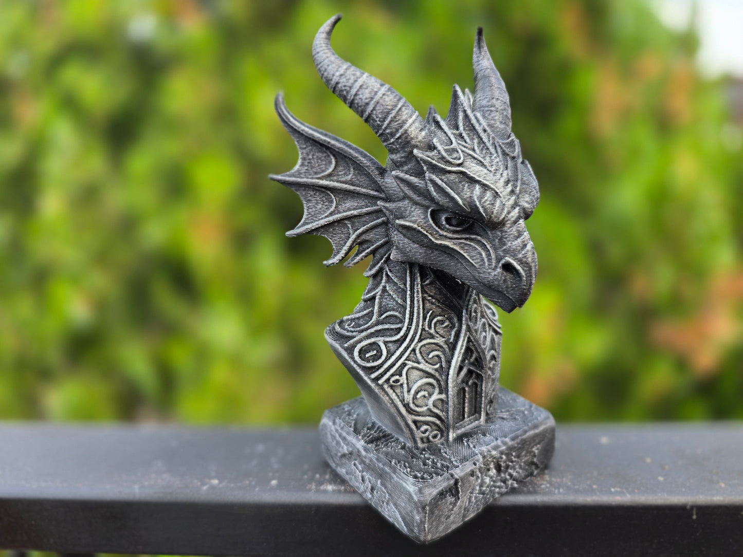 Gothic Dragon Bust