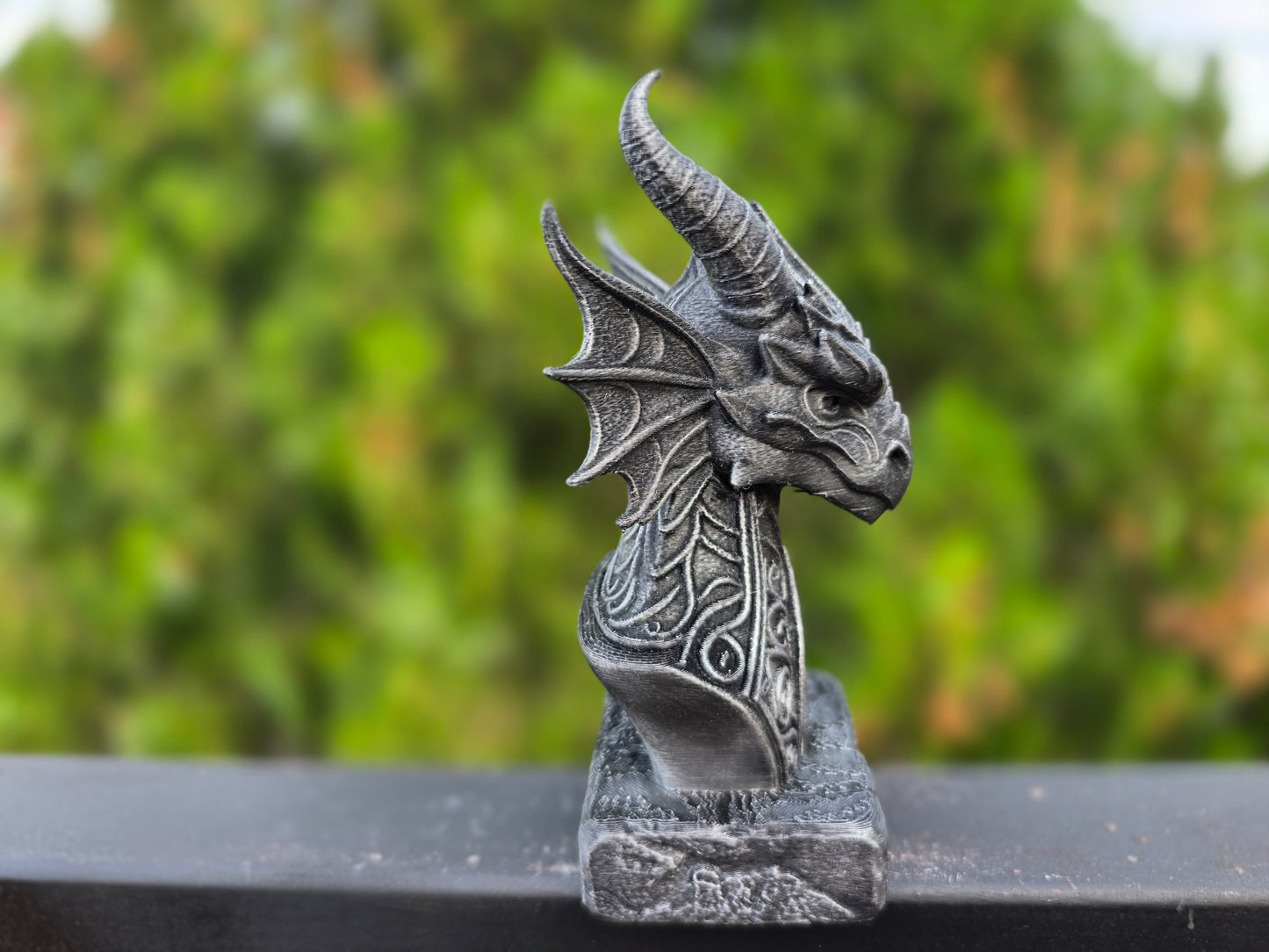 Gothic Dragon Bust