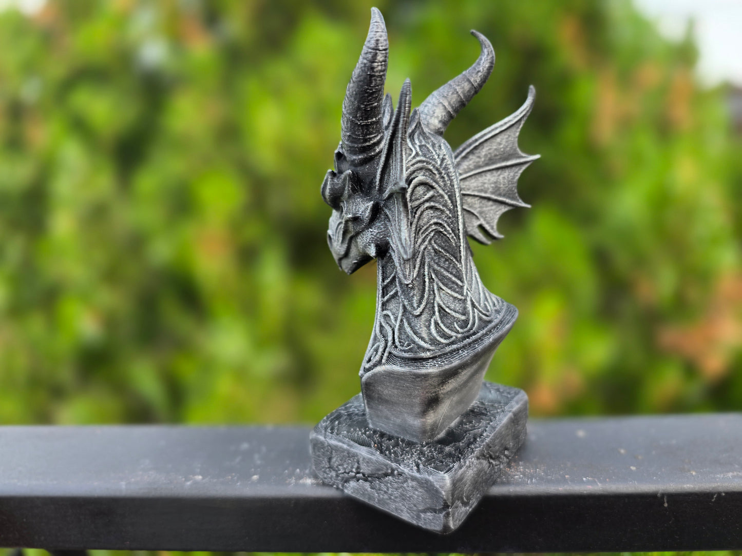 Gothic Dragon Bust