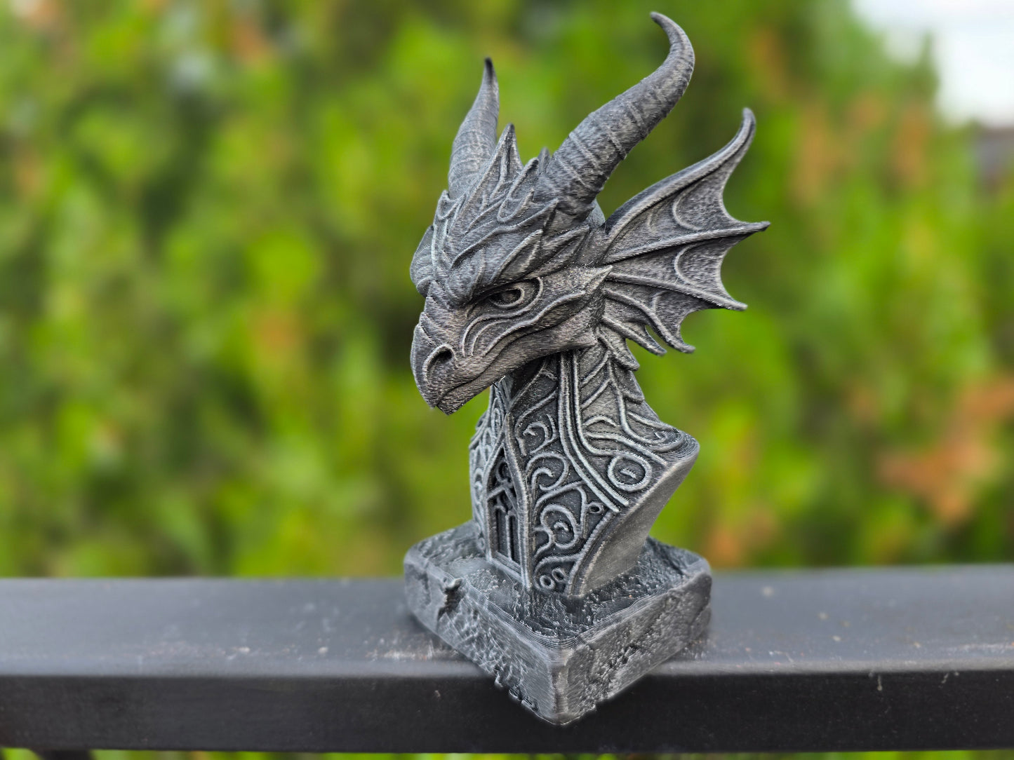 Gothic Dragon Bust