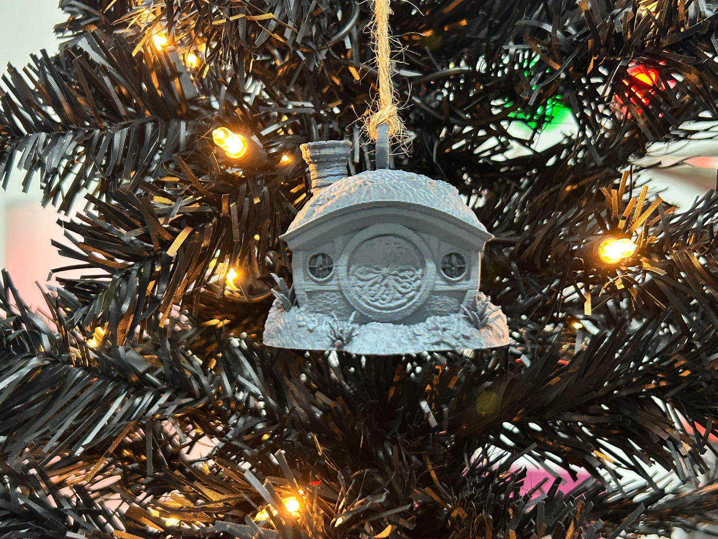 Halfling Hut Holiday Ornament