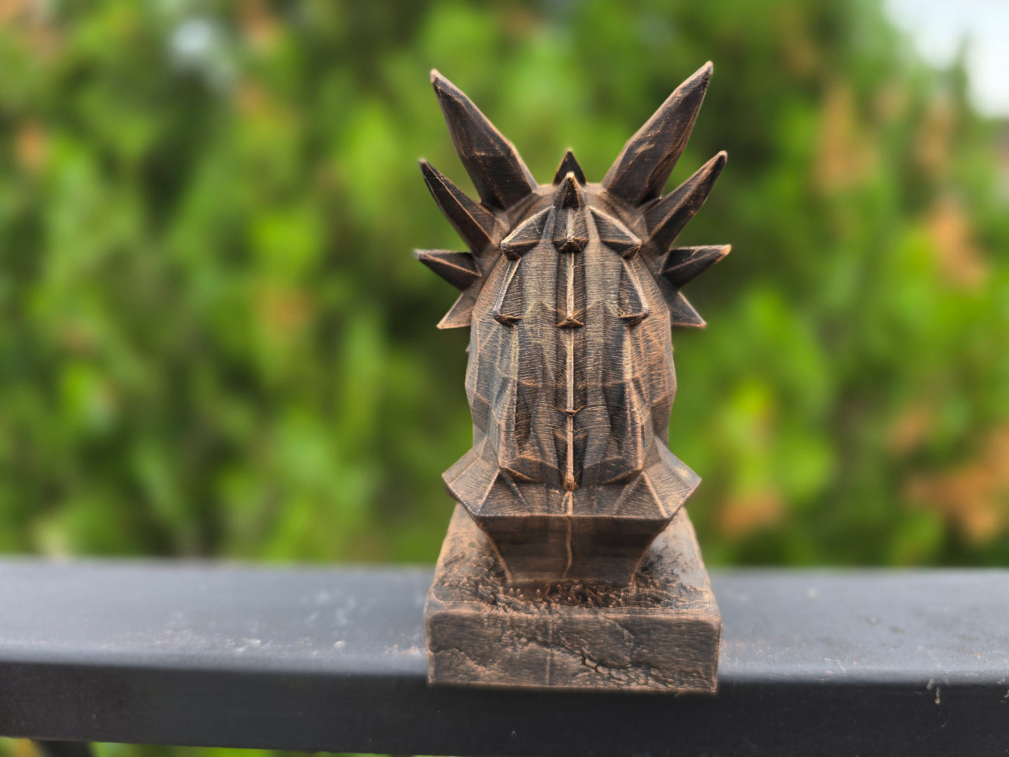 Low Poly Dragon Bust