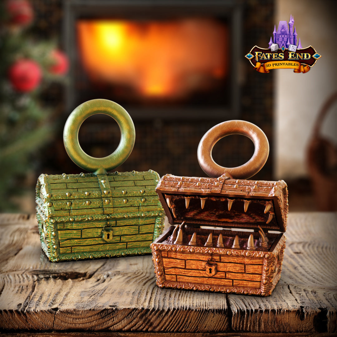 Mimic Boxes Holiday Ornament